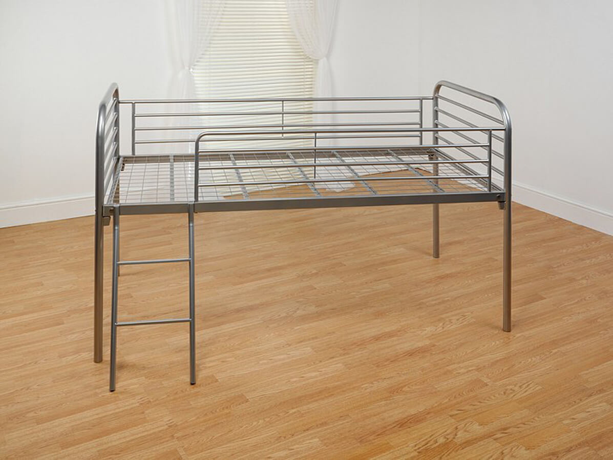 Mid Sleep Classic Metal Frame Bed Visco Therapy
