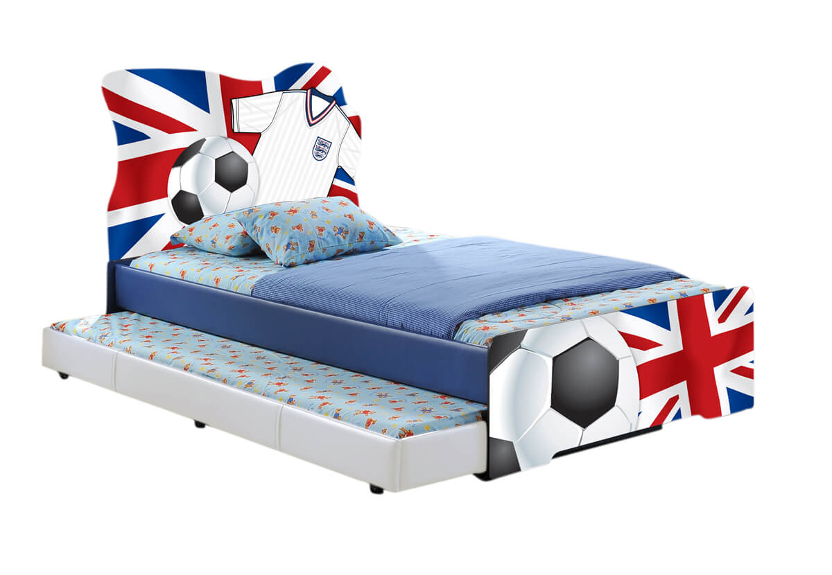 Union Jack Football Bed – Visco Therapy Union Jack Football Bed – Visco Therapy