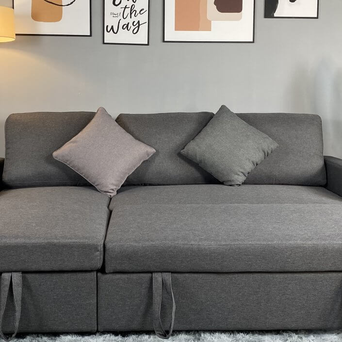 Reegan Corner Sofa Bed Visco Therapy